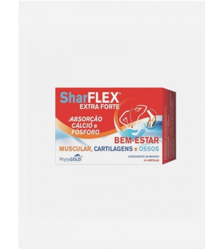 Sharflex Extra Forte - 40 Ampolas - Phytogold